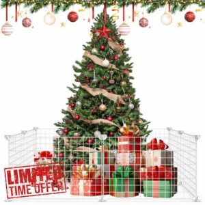 8 Pieces Christmas Tree Fences