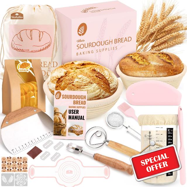 Sourdough Starter Kit Complete Set with Tools