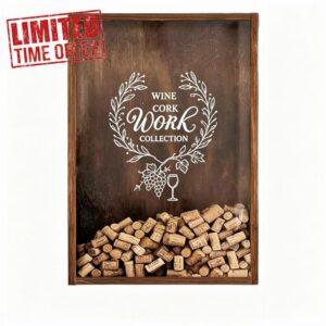 Wine Cork Holder Shadow Box
