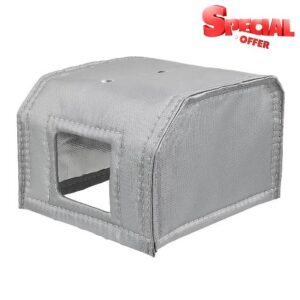 Muffler Blanket Cover compatible with Chinese Mini Excavator Skid Steer                                                          Universal Muffler Cover for Small Equipment Compatible with Chinese Mini Excavator Skid Steer Rato 420cc & Predato