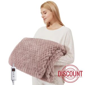 GarveeHome Heated Blanket Electric Blanket Throw Size 50 in x60 in