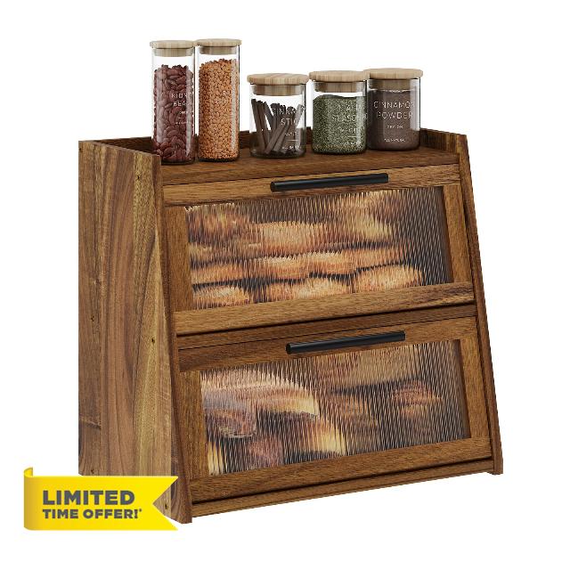 Bread Box for Kitchen Counter