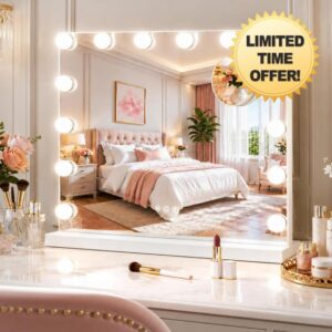 23"x19" Vanity Mirror with 3-Color Lights
