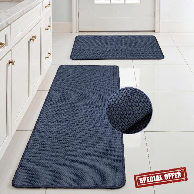 H.VERSAILTEX Bath Mat Set of 2 for Bathroom