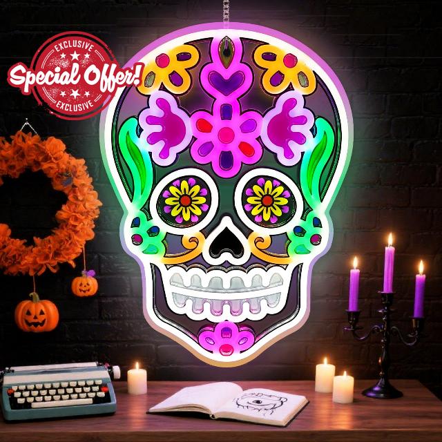 Skull Neon Sign