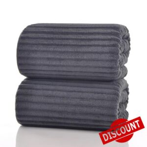 ZVH 2 Pack Extra Large Bath Towels