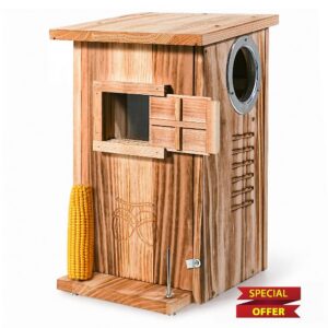 Large Wooden Squirrel House for Outside