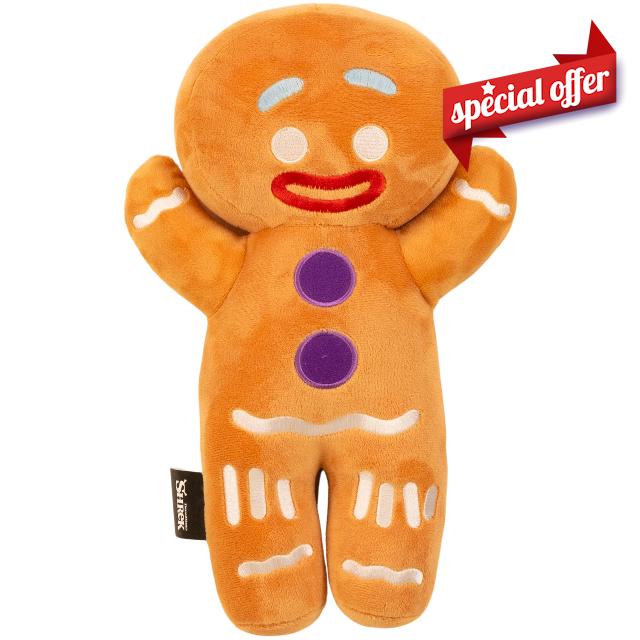 Shrek Gingy Gingerbread Man Bedding Super Soft Cozy Cuddle Pillow