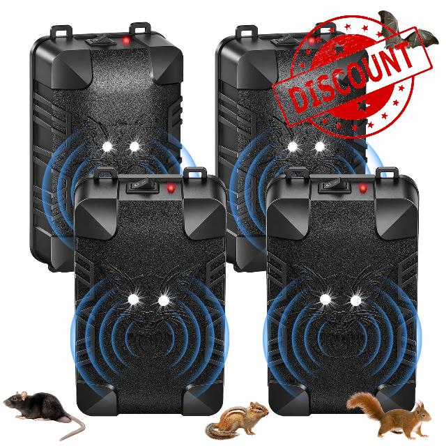 2026 Upgraded 4 Packs Rodent Repellent for Car Engines                                                          Mouse Rats Mice And Bats Deterrent For Cars