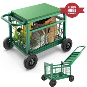 Garden Cart with Seat