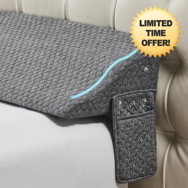 King Size Bed Wedge Pillow for Headboard Gap
