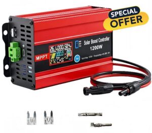 30A Boost 1200W MPPT Solar Charge Controller