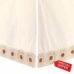 Crane Baby Crochet Crib Skirt