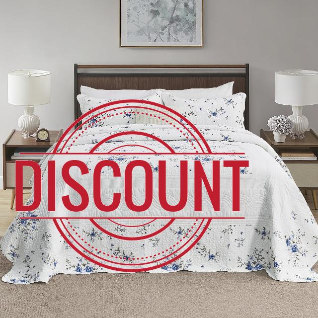 Floral Extra Large Queen Bedspreads