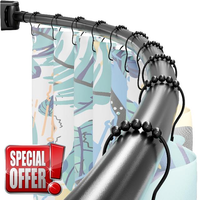 Curved Shower Curtain Rod