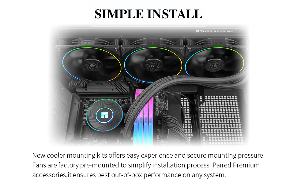 AE360 V5 ARGB Black cpu cooler