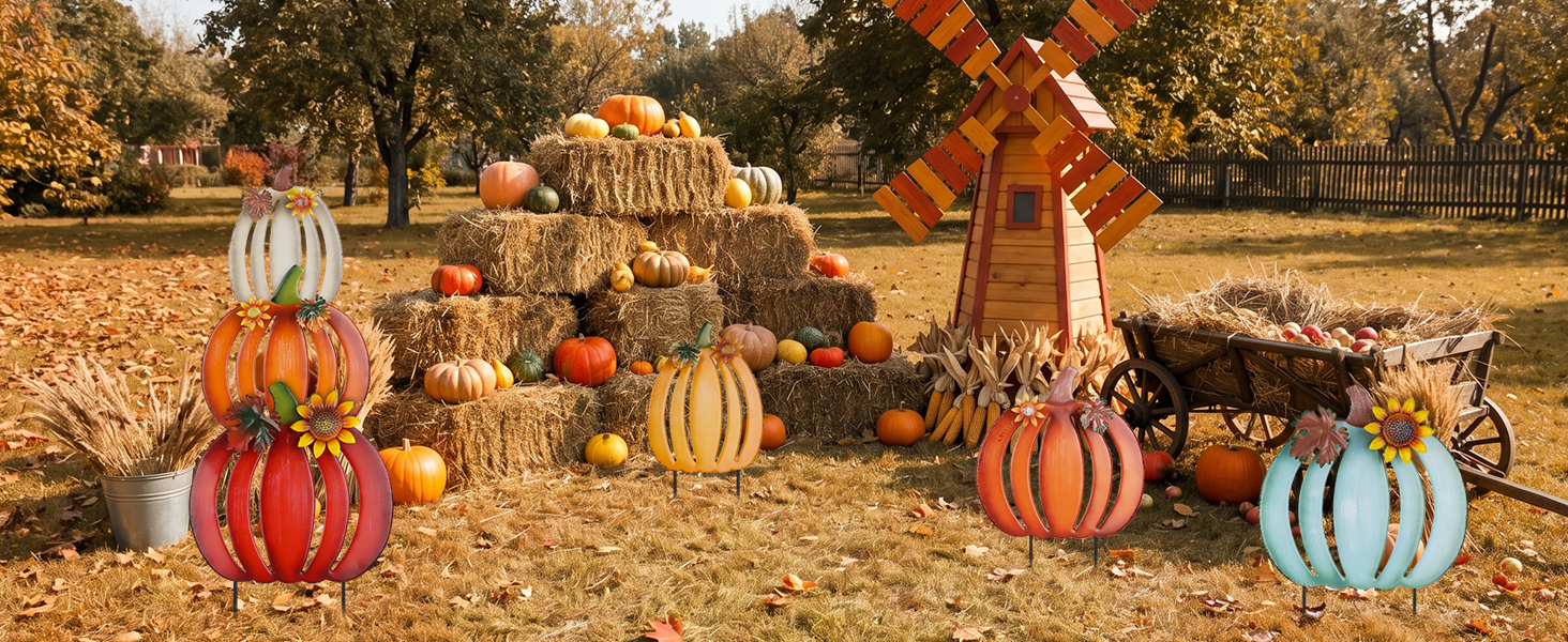 outdoor fall decor