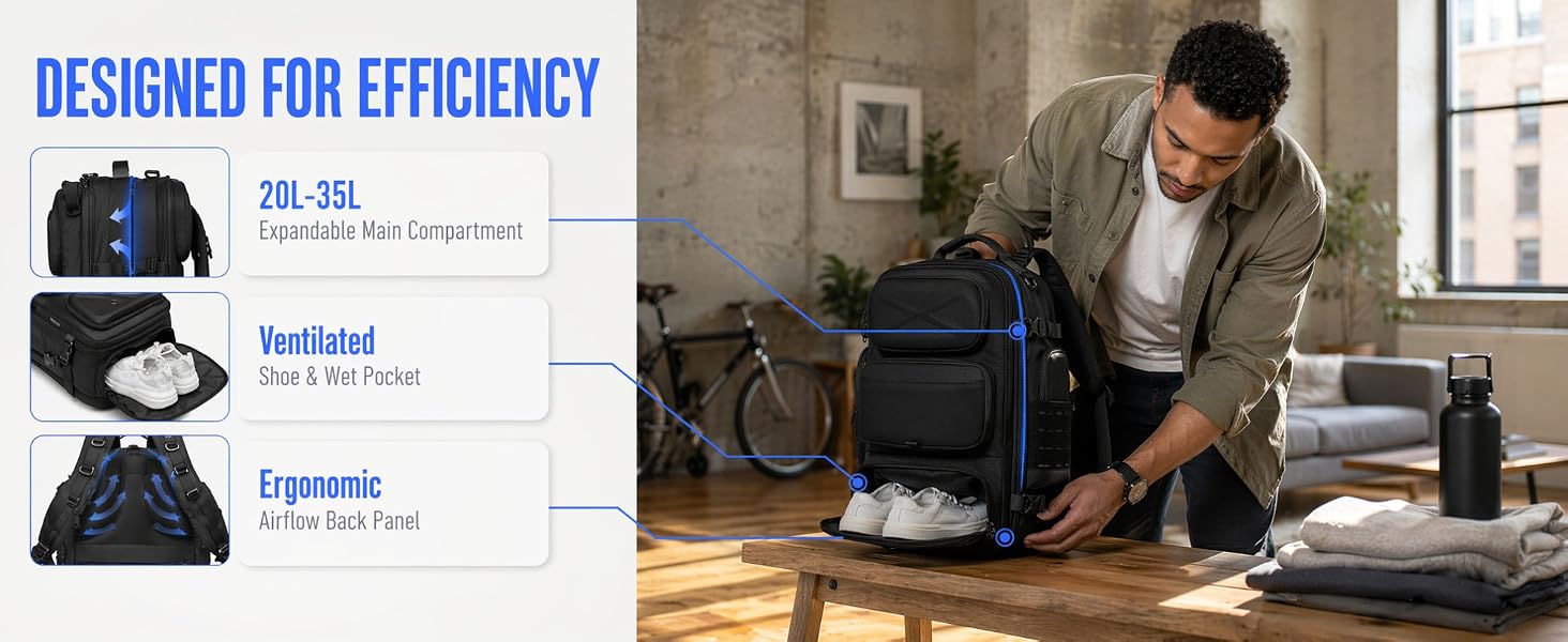 Travel Backpack for Men
