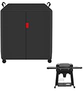 Grill Cover Fits Traeger Flatrock 2 Zone 26" Flat Top Griddle (TF2NN46DN),Outdoor Full-Length Hea...
