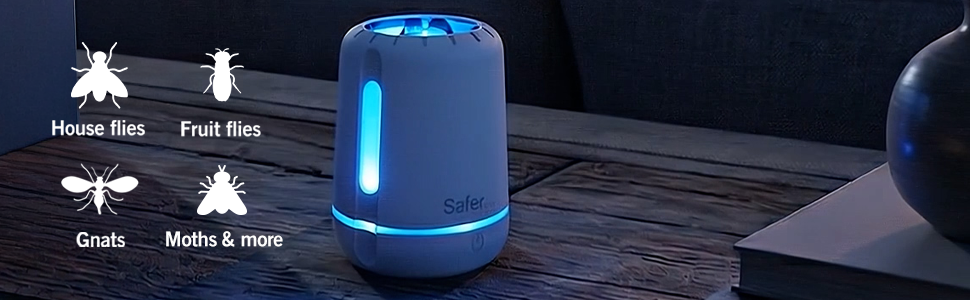 safer home indoor plug-in fly trap is people and pet friendly