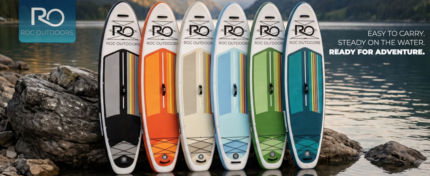 Easy to carry. Steady on the water. Ready for adventure.