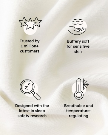 KYTE BABY Unisex Sleep Bag Walker for Babies and Toddlers- Rayon Made from Bamboo 1.0 Tog