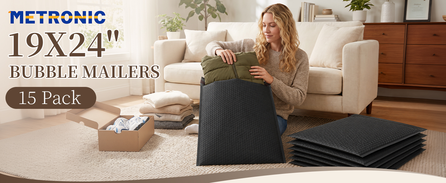 Extra large bubble mailers