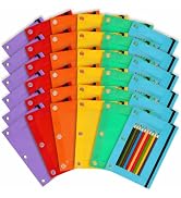 Enday Plastic Pencil Box Large Capacity Pencil Boxes – 6 Pack Assorted colors, pencil box Plastic...