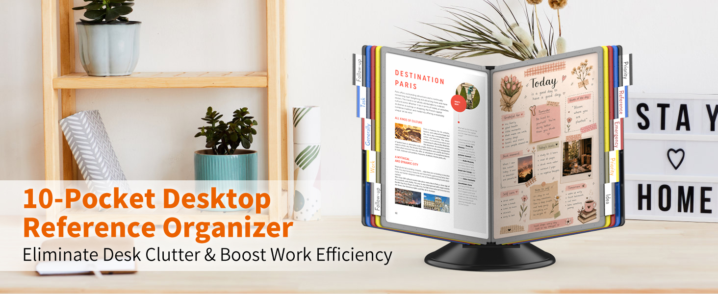 desktop reference organizer