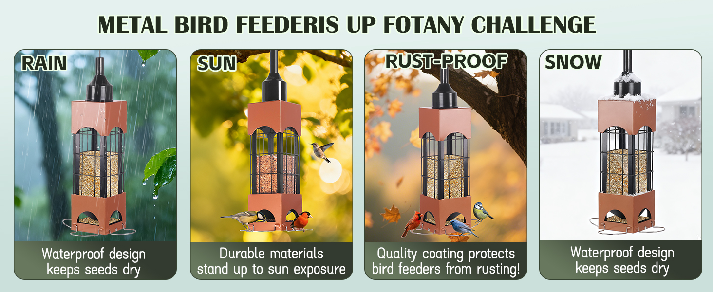 cardinal bird feeder