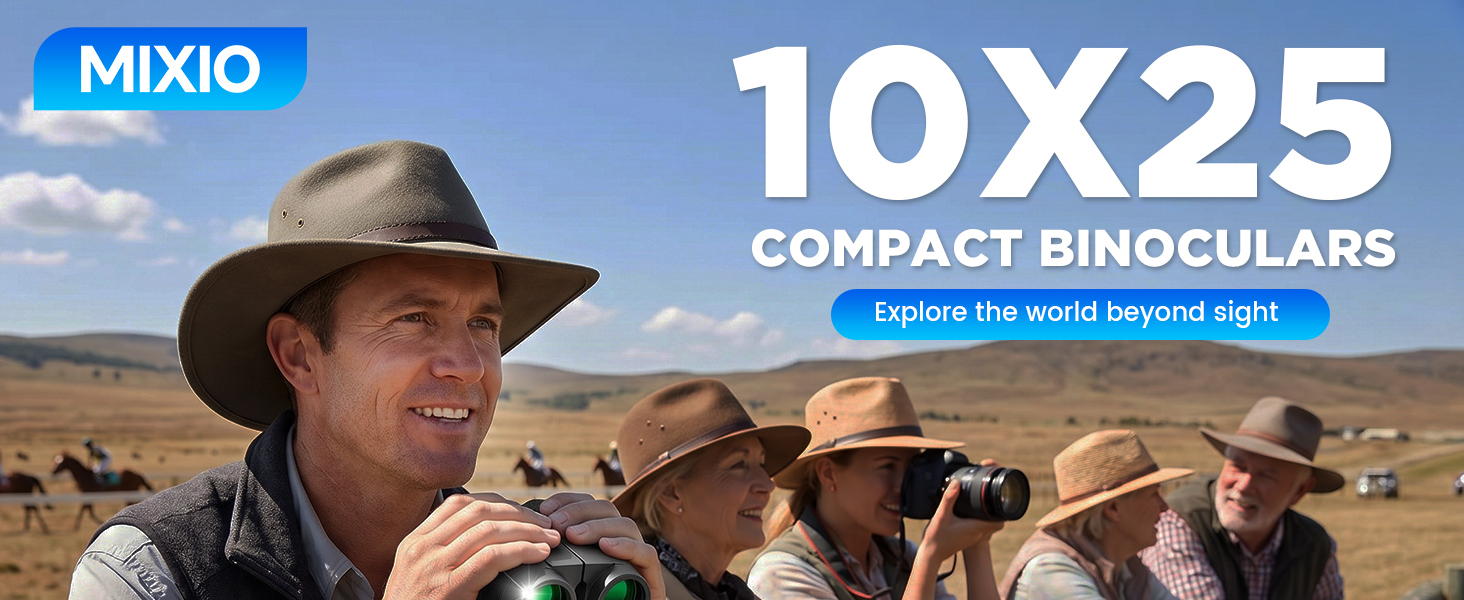 MIXIO 10x25 Binoculars