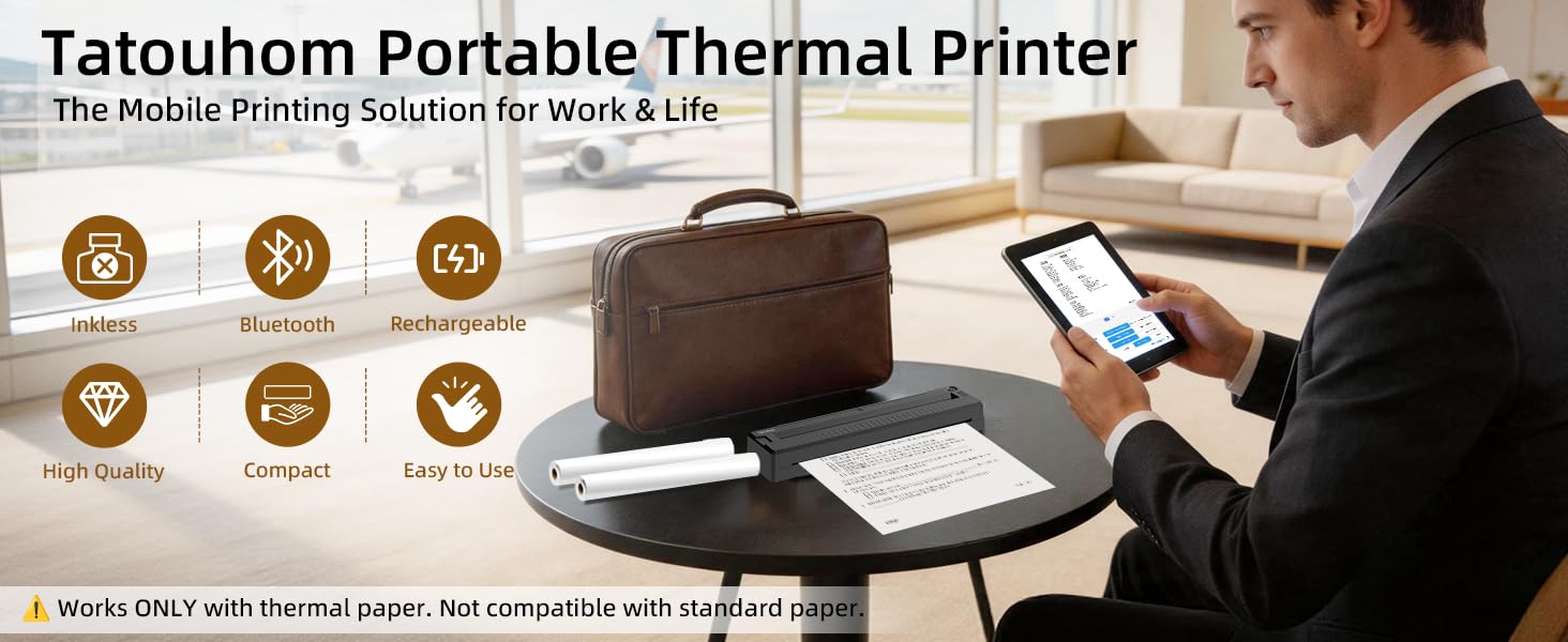 portable printers wireless for travel