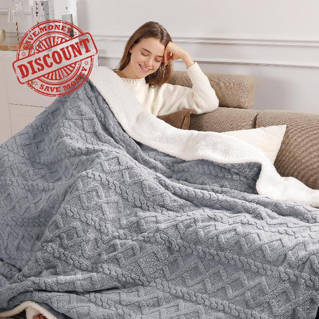 Electric Blanket Twin Heated Blanket-Sherpa Twin Heating Blanket