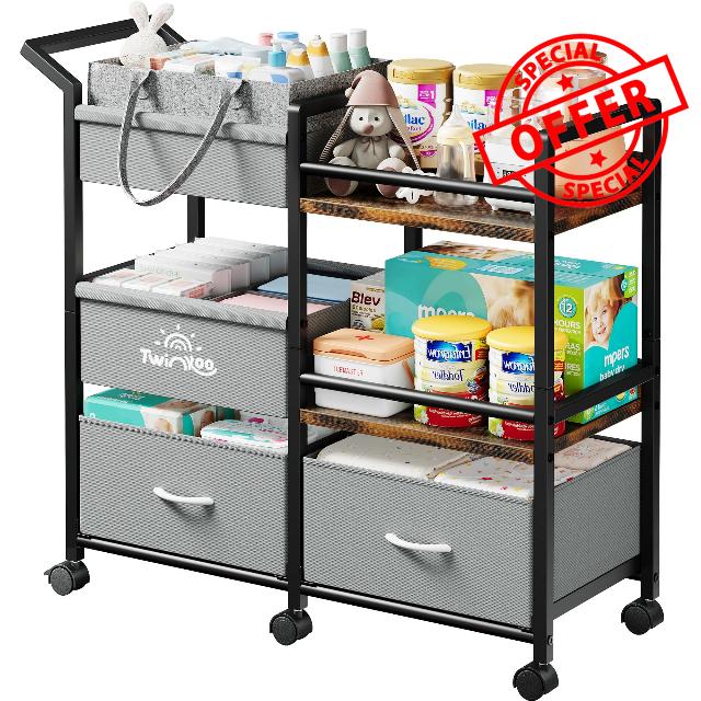 Twinkoo Baby Diaper Caddy Organizer