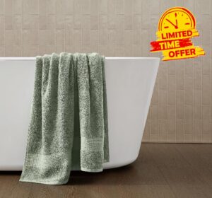 CANNON Cotton Tencel™ Bath Sheet in Sage Gree