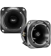 PRV AUDIO Super Tweeters for Car Audio, 3.5 Inch Bullet Tweeter Pair 240 Watts, PRV Tweeter TW350...