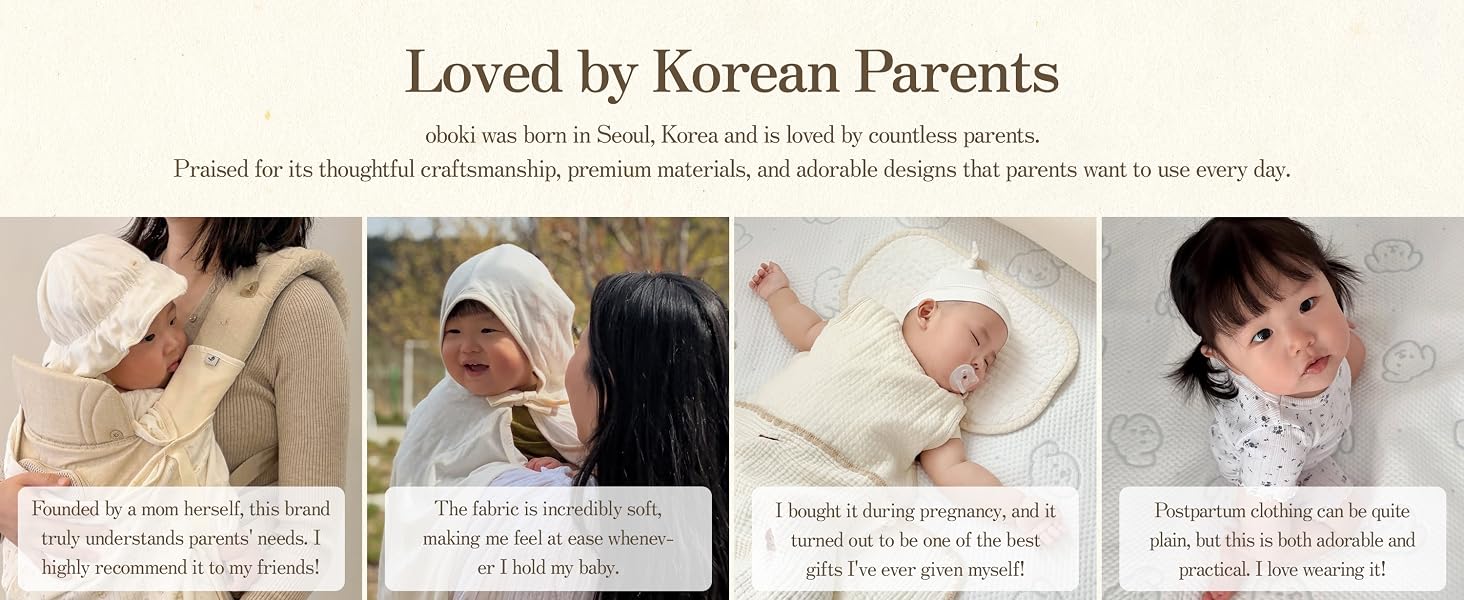 Three features: premium Korean cotton, multi-layer gauze, quick-dry breathable fabric
