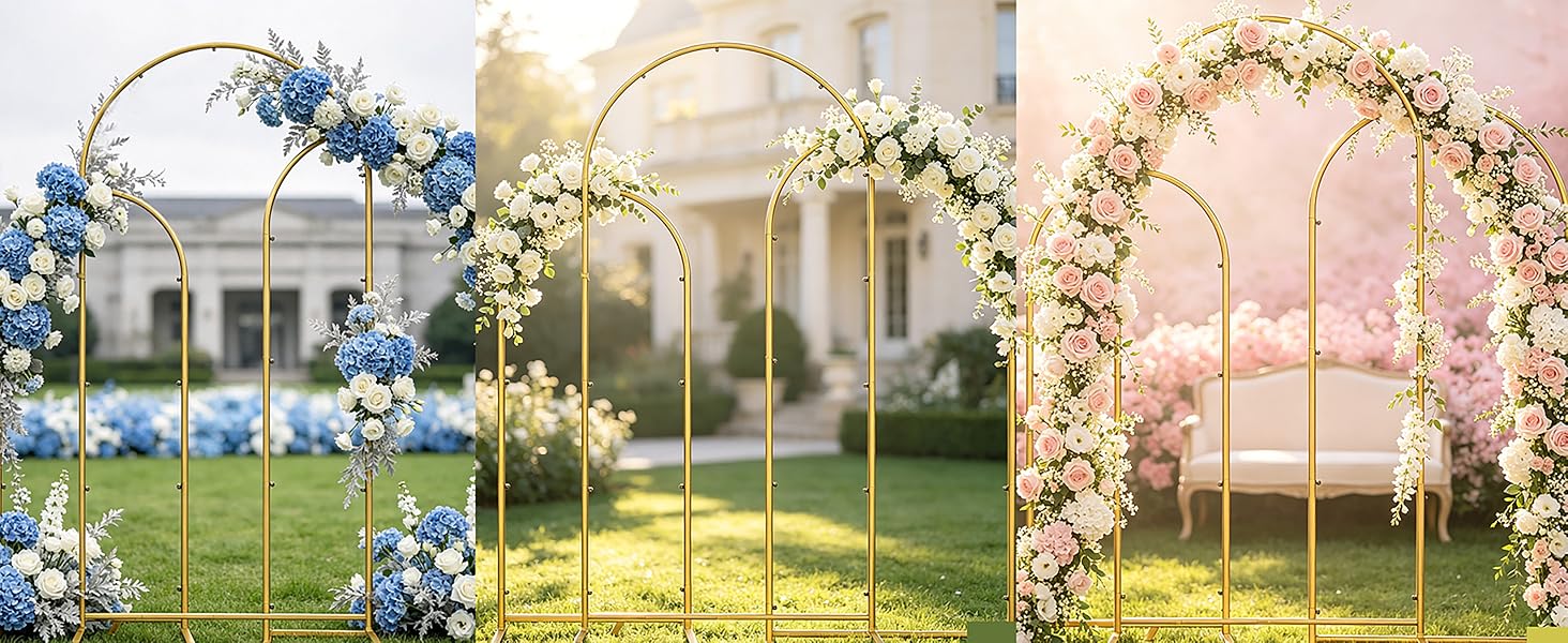 Wedding Arch Backdrop Stand Set