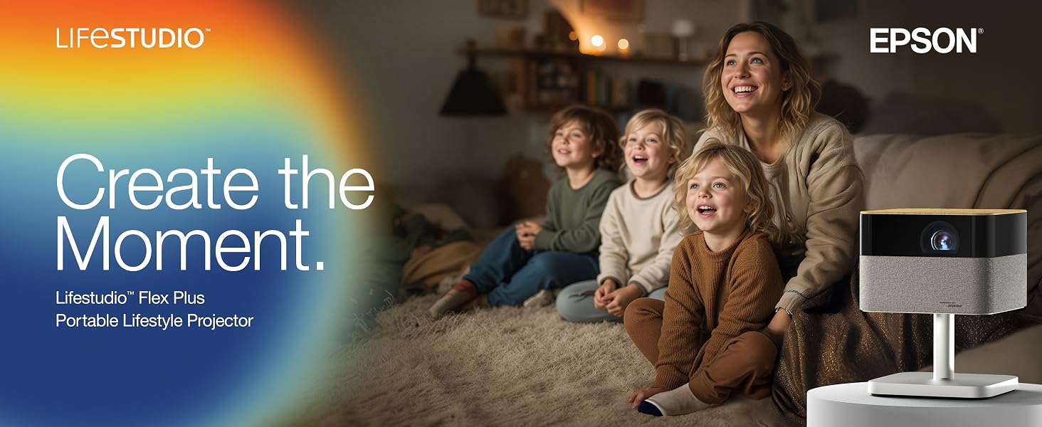 Lifestudio Flex Plus Portable Lifestyle Projector