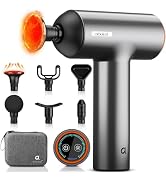 arboleaf Thermacool Massage Gun with Heat and Cold, 6 Speeds Muscle Massage Gun Deep Tissue with ...
