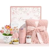 Mothers Day Birthday Gifts for Women Get Well Soon Gift Baskets, Self Care Package for Women w/Cr...
