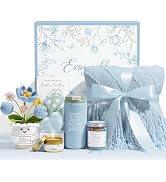 Mothers Day Birthday Gifts for Women Get Well Soon Gift Baskets, Self Care Package for Women w/Cr...