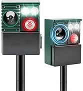 cat repellent deer repellent squirrel repellent ultrasonic animal repeller outdoor animal repeller