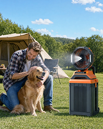 misting fan portable