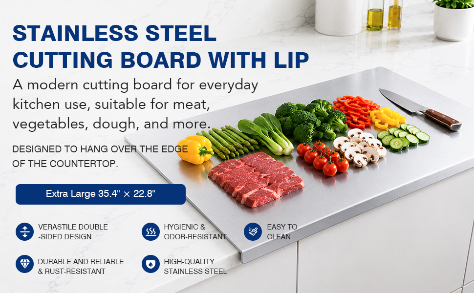 Stainless Steel Cutting Board