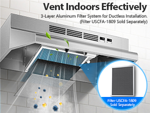 Under Cabinet Range Hood 24 Inch