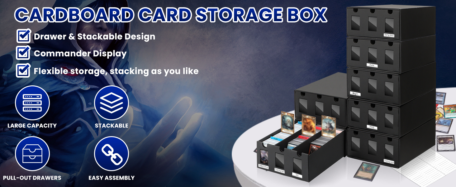 Trading Card Storage Box
