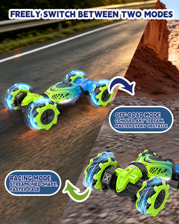 Gesture Sensing RC Stunt Car - 4WD Drift Cars Toys Boys Age 6-8-12 Gifts | Remote Control Car, RC...
