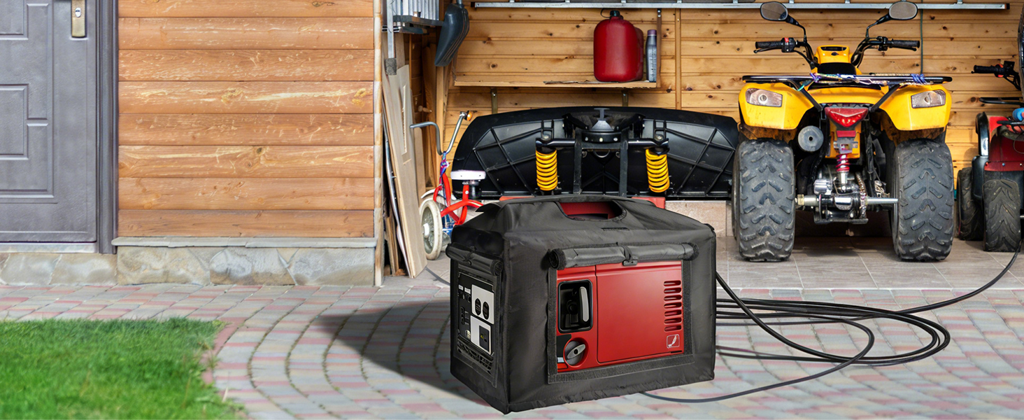 Generator Cover While Running