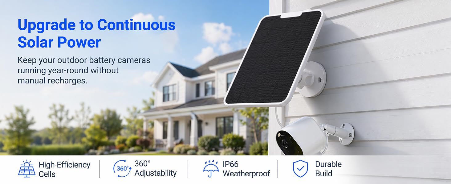 arlo solar panel charger